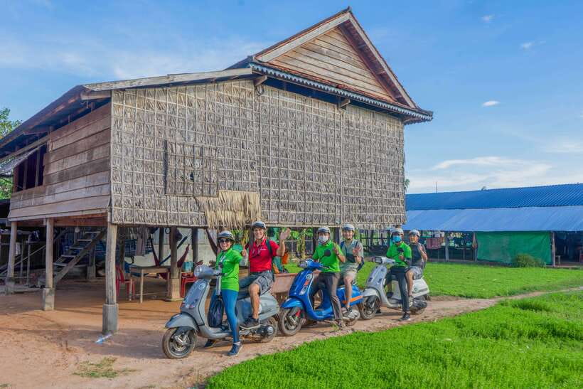 Siem Reap Countryside Sunset Vespa Tour or Tuk Tuk - Wat Po Banteaychey: a temple stop that feels calm, not rushed