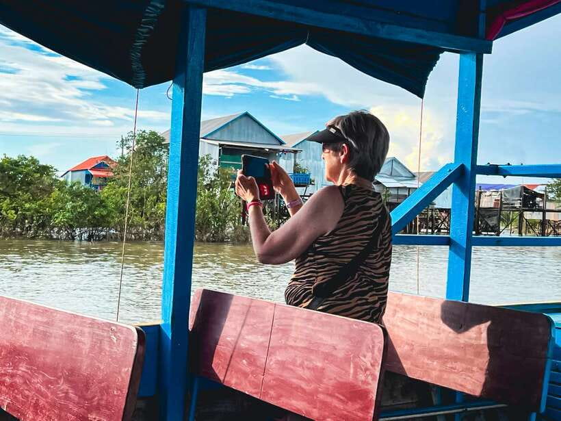 Siem Reap Floating Village Kampong Phluk Sunset with Boat - Kampong Phluk feels like real daily life, not a staged stop