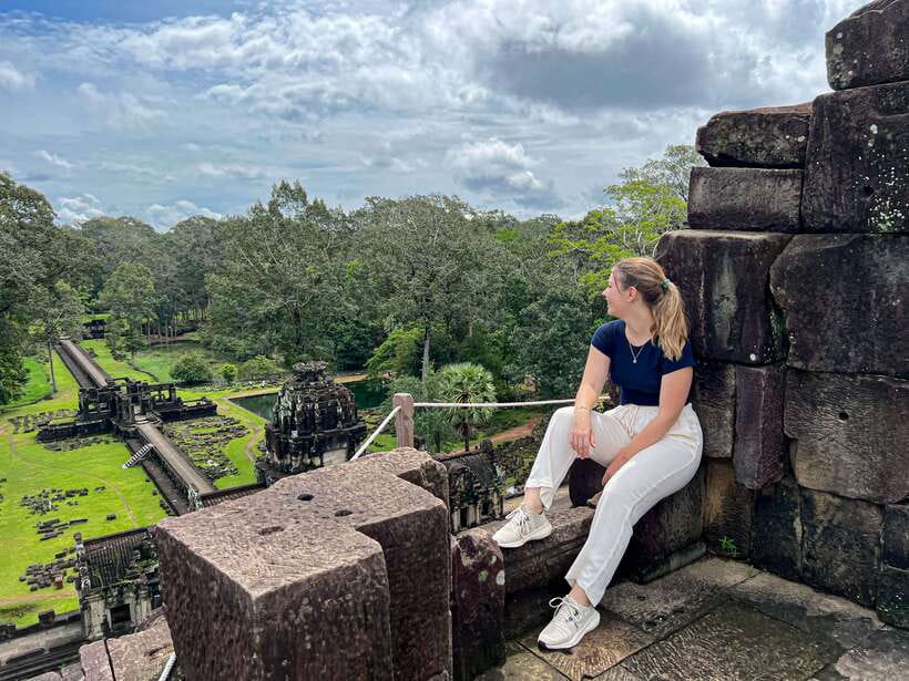 Siem Reap: Full Day Angkor Wat Temple Experience with Sunset - Lunch and Phum Preah Dak: palm cake and palm sugar practice
