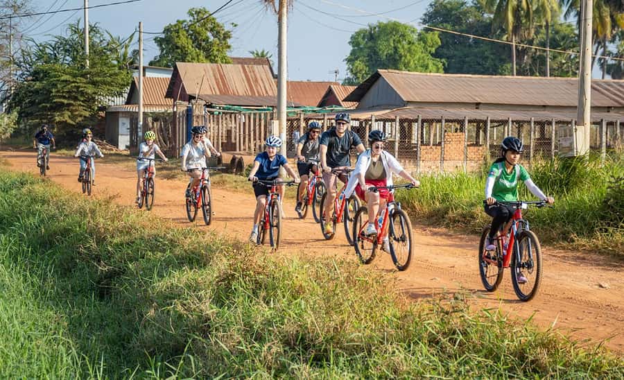 Siem Reap: Guided Countryside Bike Tour - The route feel: mostly flat, with real countryside surfaces