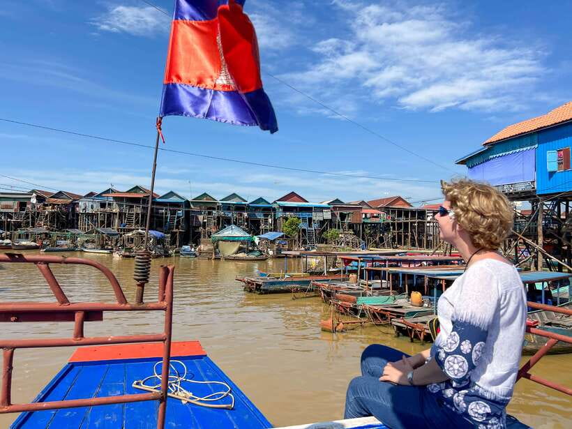 Siem Reap: Kampong Phluk and Tonle Sap Sunset Boat Cruise - The drive to Tonle Sap, and the countryside view payoff