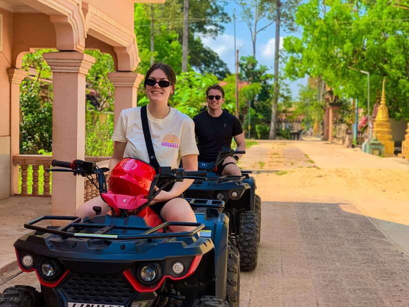 Siem Reap: Khmer Village and Fish Farm ATV Tour - Rolling Through Khmer Villages on Quiet Roads