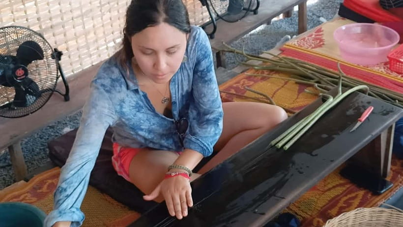 Siem Reap: Lotus Silk Farm- Tour, Lake & Masterclass - Six hands-on crafts: what you make, and why each one matters