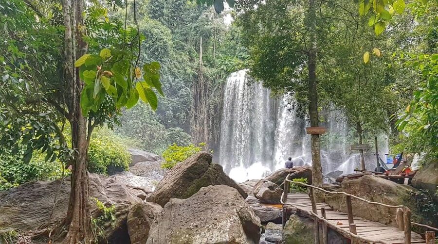 Siem Reap: Magical Kulen Mountain by Cambodiajeep - The Cliff Edge Finale: Jungle and Canyon Views That Land Hard