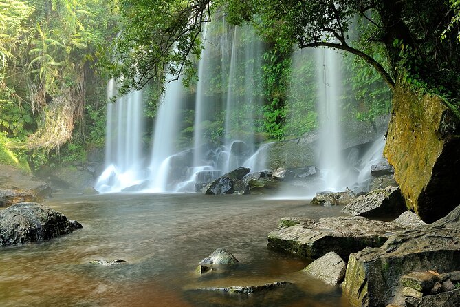 Siem Reap Outdoor Private Tour (Waterfalls 50km from Siem Reap) - Waterfall time: how to set yourself up for a real swim