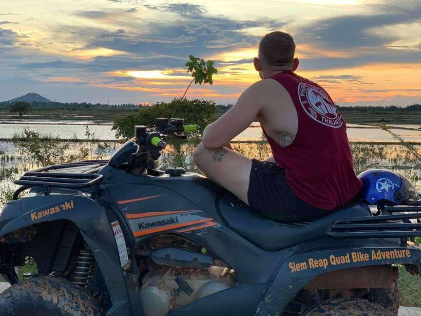 Siem Reap Quad Bike Countryside Tour - Tuk-tuk pickup and the safety briefing before you touch the throttle