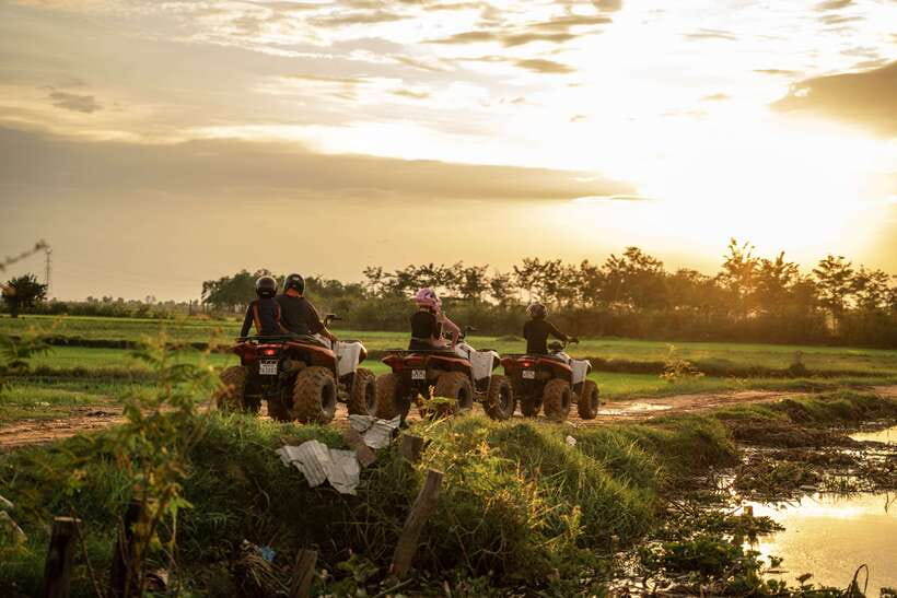 Siem Reap: Quad Bike Tour of Local Villages - Leaving the City: Khmer Village Roads and Quick Countryside Wins