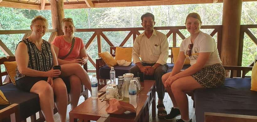 Siem Reap: Small Group Tour of Kulen Elephant Forest - Walking through the forest with the herd