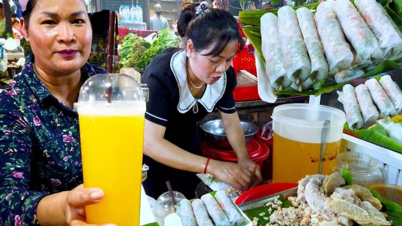 Siem Reap Street Foods Tour by Tuk Tuk with Personal Guide - Preah Ang Chek Preah Ang Chorm Shrine Stop, Photo Views and First Bites