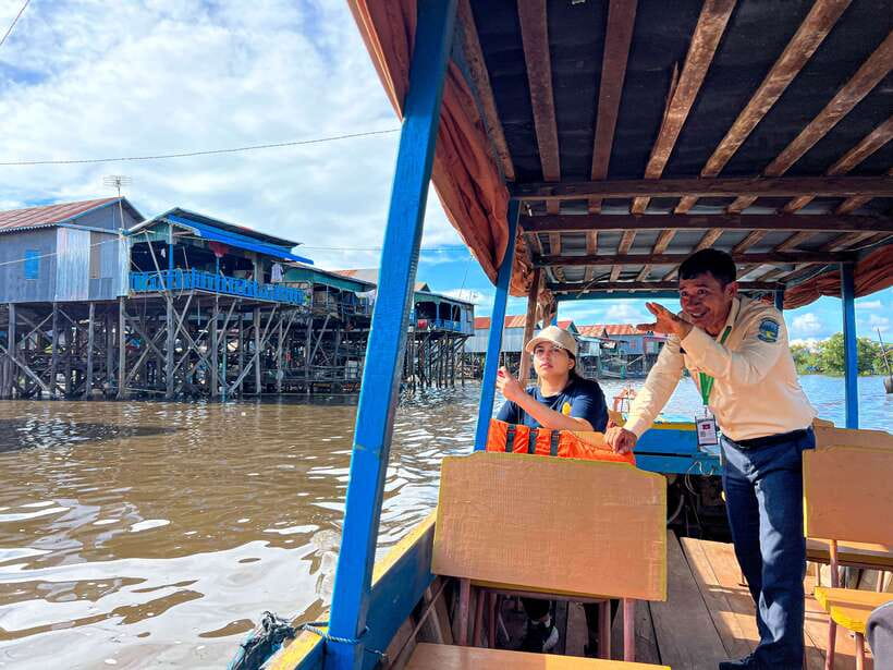 Siem Reap: Tonle Sap and Kampong Phluk Tour with Street Food - Pickup at 2:00 pm, then an A/C ride to Kampong Phluk