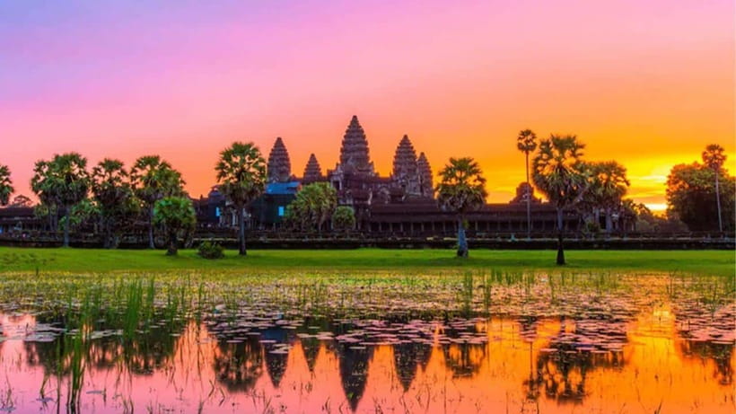 Small-Group Explore Angkor Wat Sunrise Tour with Guide - Breakfast by Srah Srong: where the day gets human again