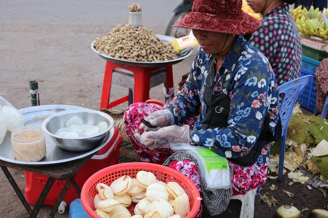 Street Food Tasting Tour including Dinner - Stop 2: Siem Reap night market, local picnic spot energy, and the Fear Factory challenge