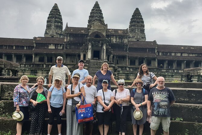Sun Rise at Angkor Wat Small Group Day Tour from Siem Reap - Entering Angkor Wat and walking the bas-relief world