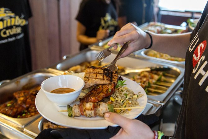 Sunset & Evening Dinner Cruise With One Way Free Pick Up - BBQ Dinner Upgrade: What All-You-Can-Eat Can Feel Like