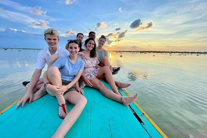 Sunset tour of Kampong Phluk stilts home village on the Tonle Sap - Stop 2: Tonle Sap Lake Calm, Then Sunset From a Floating Restaurant