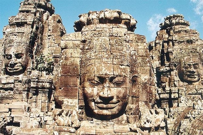 The Angkor Temples from Sunrise by Tuk Tuk - Back to Breakfast, Then Angkor Thom City and the Bayon
