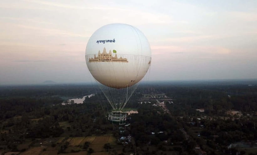 Ticket for Angkor Balloon Ride. - The gondola experience: small moments, big photos, limited time