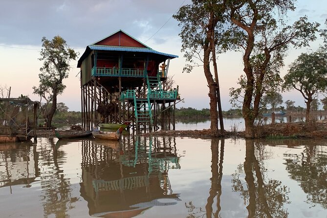 Tonle Sap Lake & Kampong Phluk Village Half-Day Tour - Canoe in the Mangroves (August to January): Peace, Plus Wild Edges