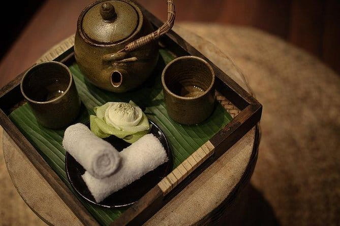 Traditional Swedish Massage in Siem Reap - The start ritual: foot cleanse with lime, kaffir leaves, and lemongrass