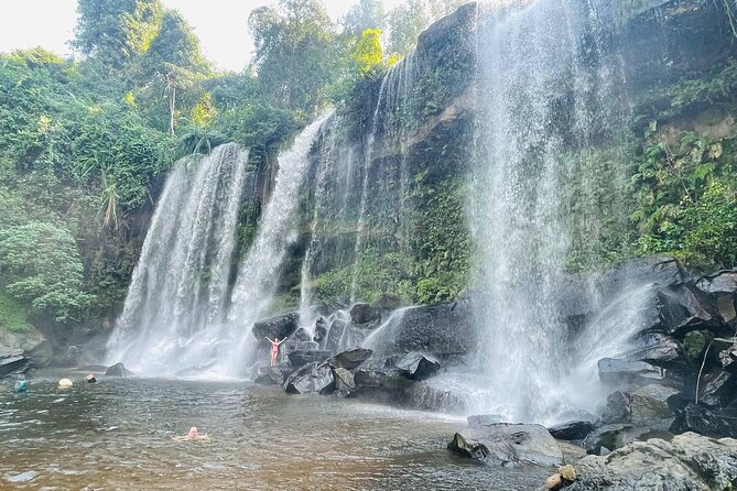 Unveiling the Mystical Beauty of Phnom Kulen National Park - Phnom Kulen Waterfall: swim time at the sacred waters